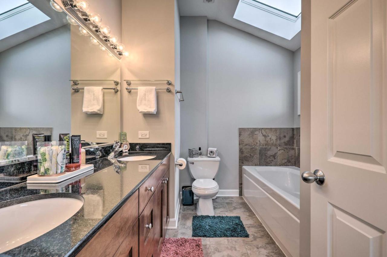 Chicago Condo With Balcony Walk To Cta Stations! Exterior photo